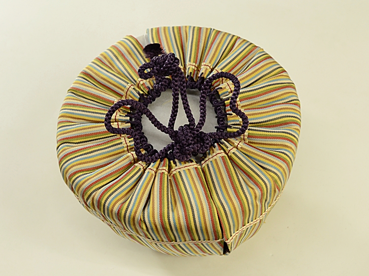 立鶴　花結び　仕覆