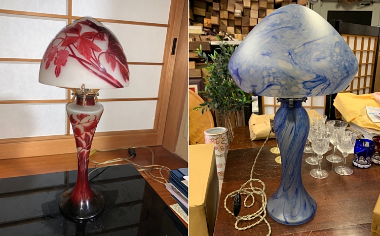 広島 骨董品 買取 遺品整理西洋ランプ
