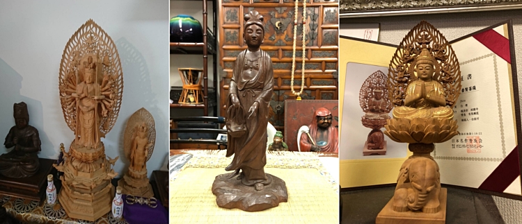 仏像 陶器 木製品 広島市 買取