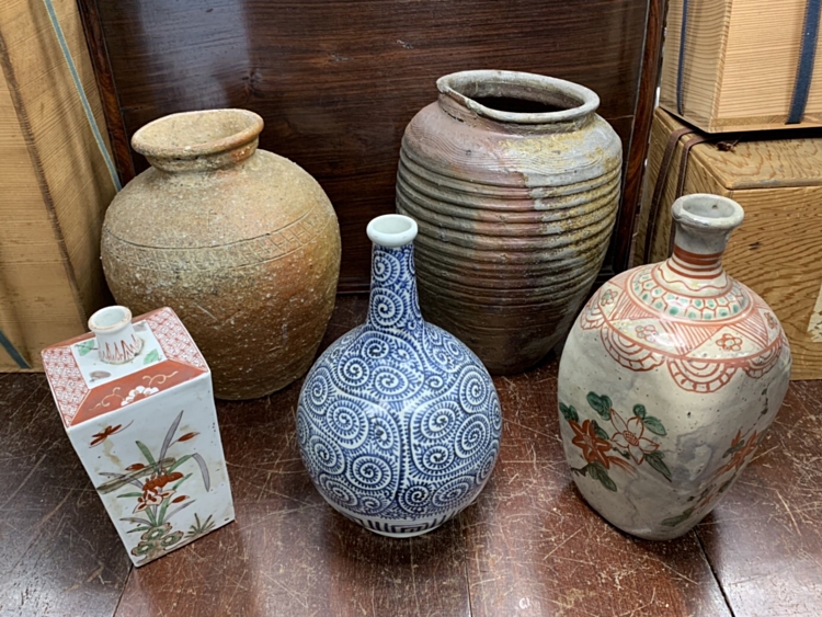 壺　花瓶　陶器