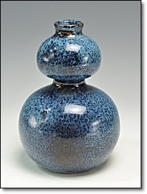 唐物　海鼠釉　瓢型瓶