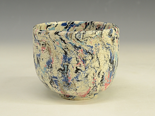 重要無形文化財保持者　松井康成　練上手