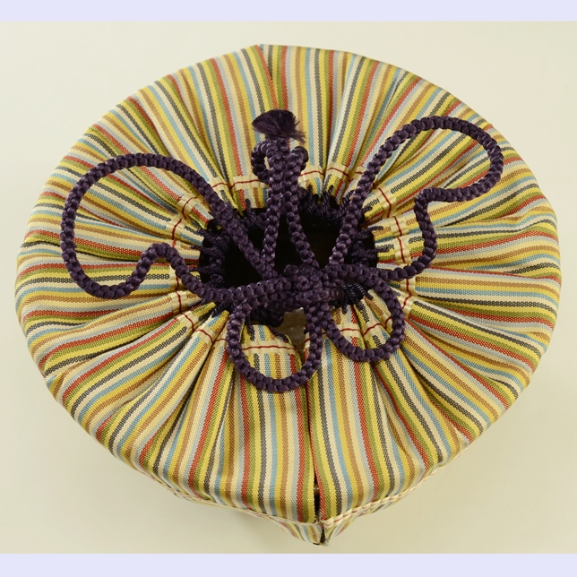 飛蝶　仕覆 花結び