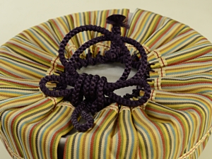 花結び　仕覆　橘結び　手順