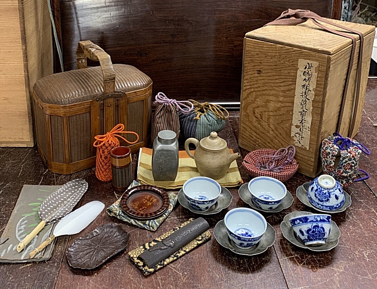 広島 骨董品 買取 遺品整理煎茶道具