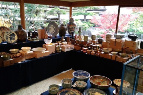 骨董品　鑑定会　査定　半兵衛庭園